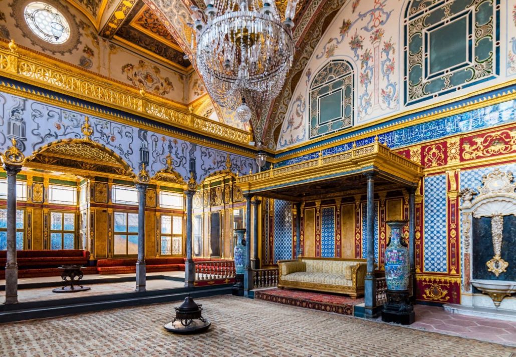 Inside the Topkapi Palace