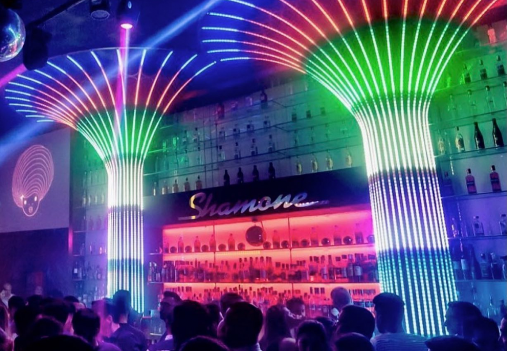 Lights in Shamone Club, Athens