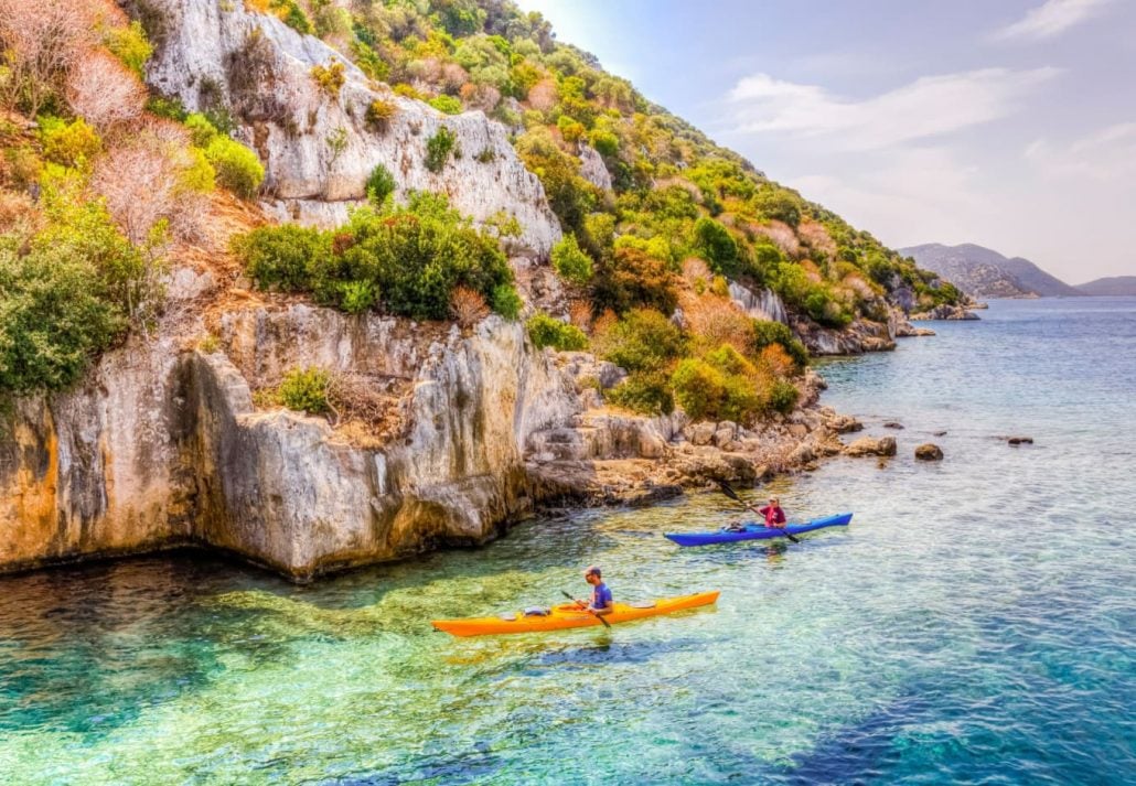 Kayaking in Kekova Island