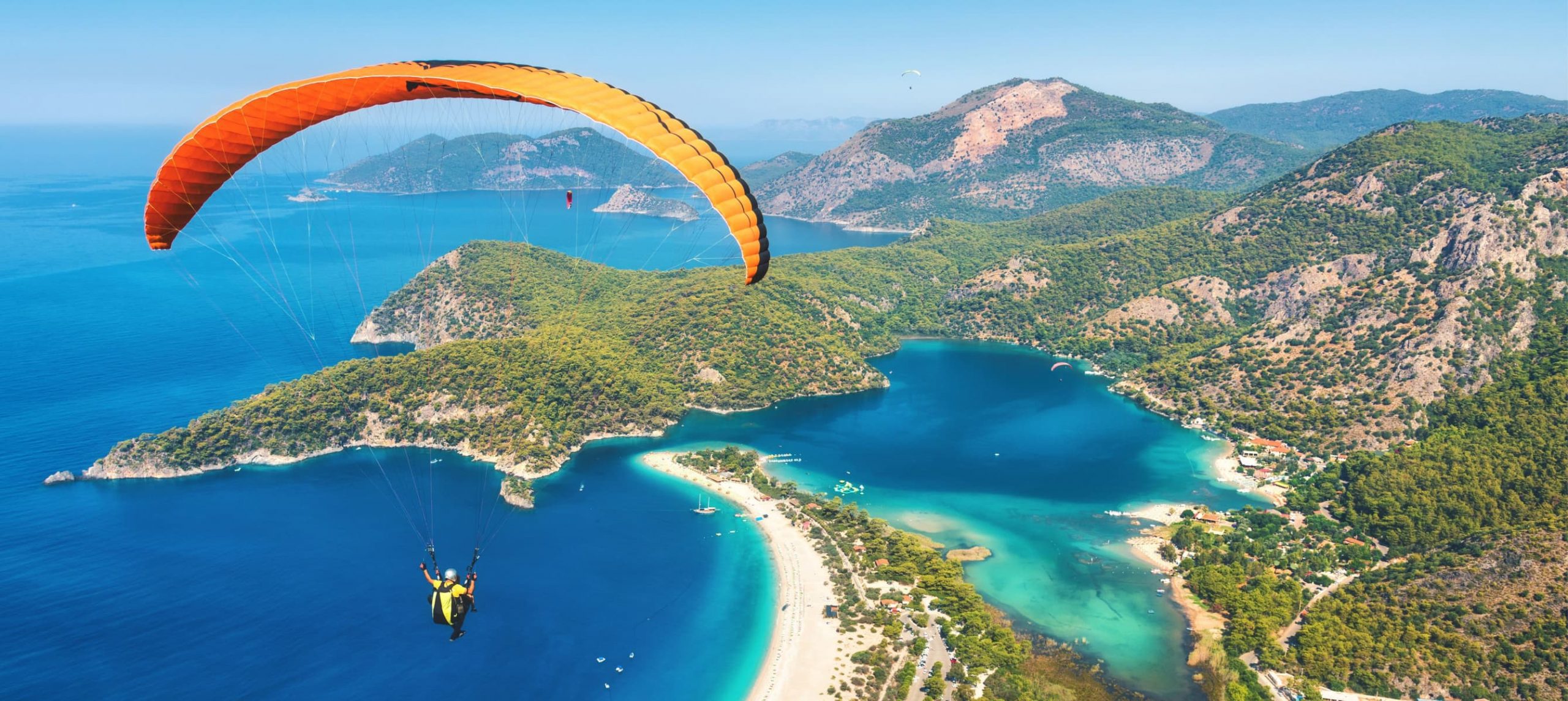 Paragliding in Turkey