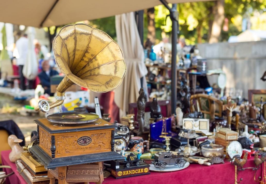 Vintage flea market.