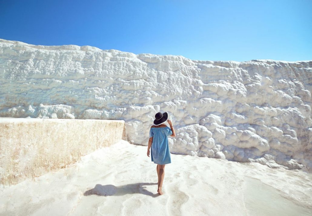 Cotton Castle in Turkey