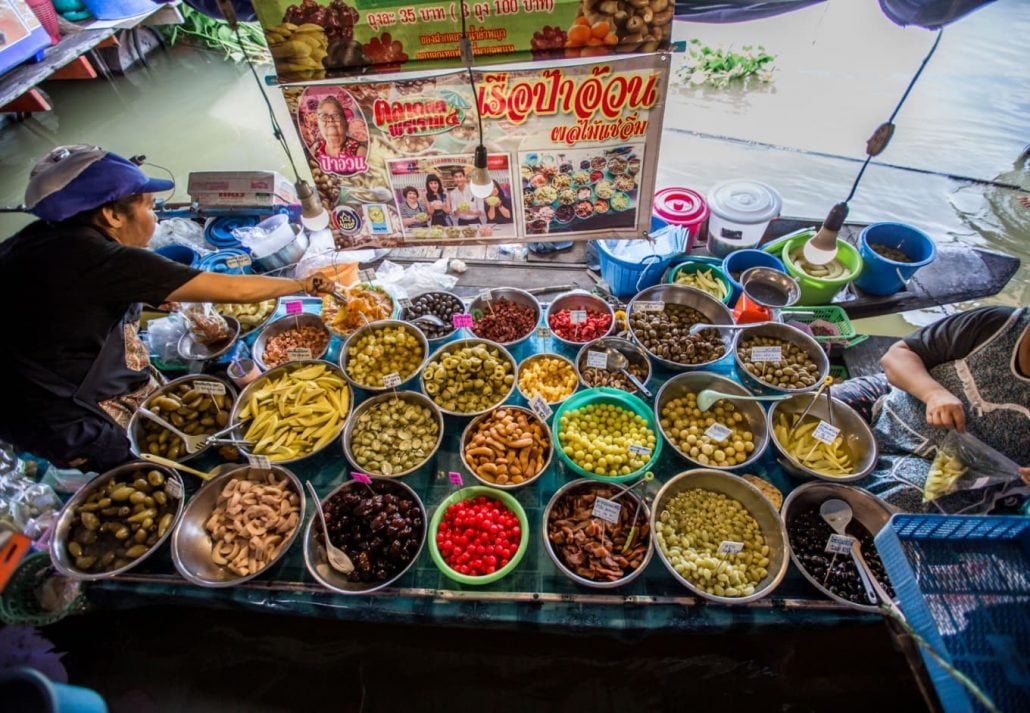 Lam Phaya Floating Market, Bangkok.