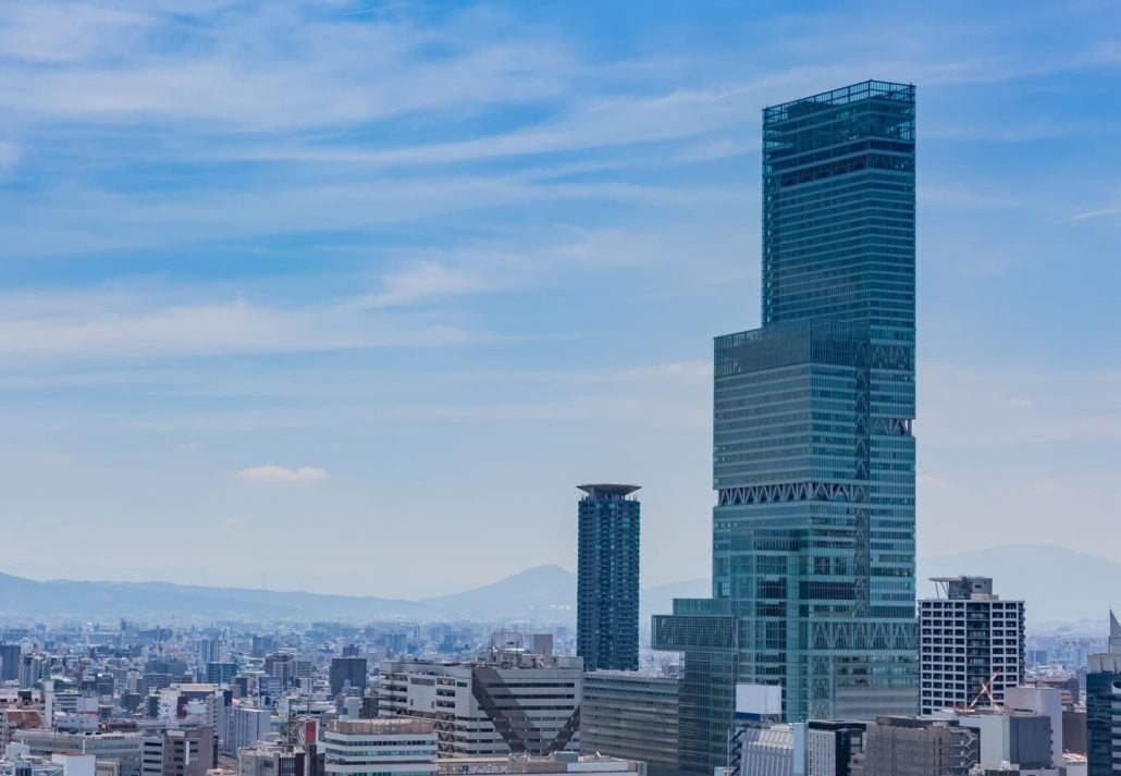 Abeno Harukas, Osaka, Japan.