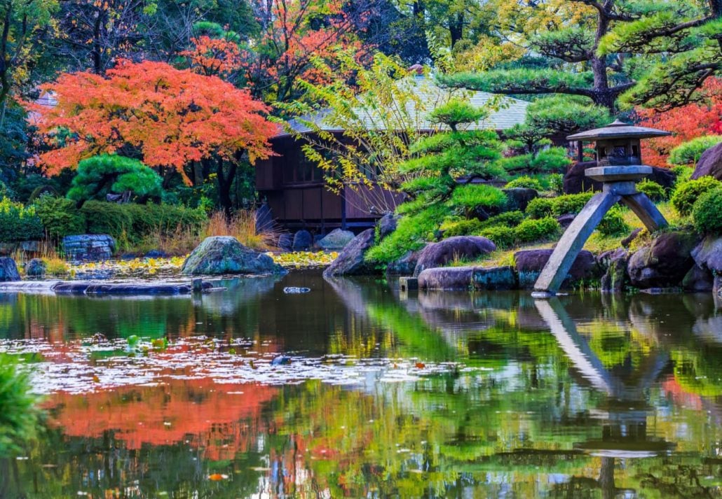 Osaka Tennoji Park, Osaka, Japan.