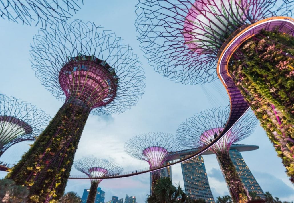 Gardens by the Bay, in Singapore.