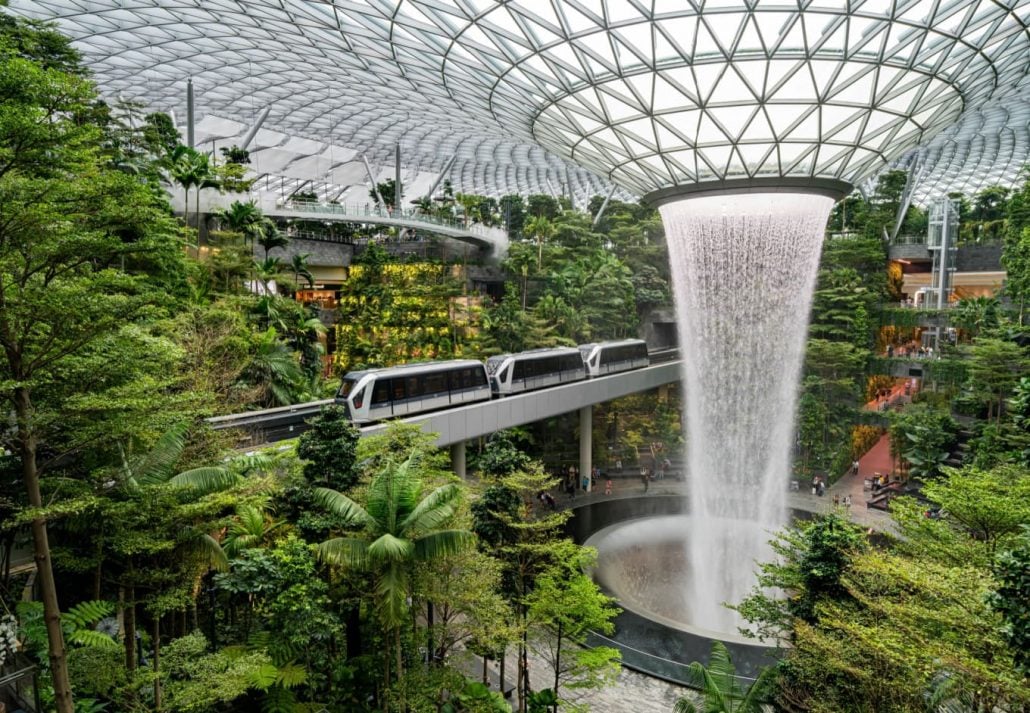 HSBC Rain Vortex, in Singapore.