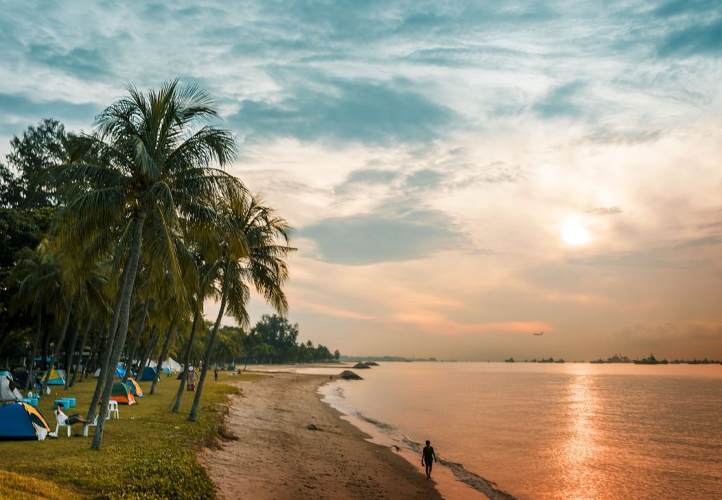 East Coast Beach, Singapore.