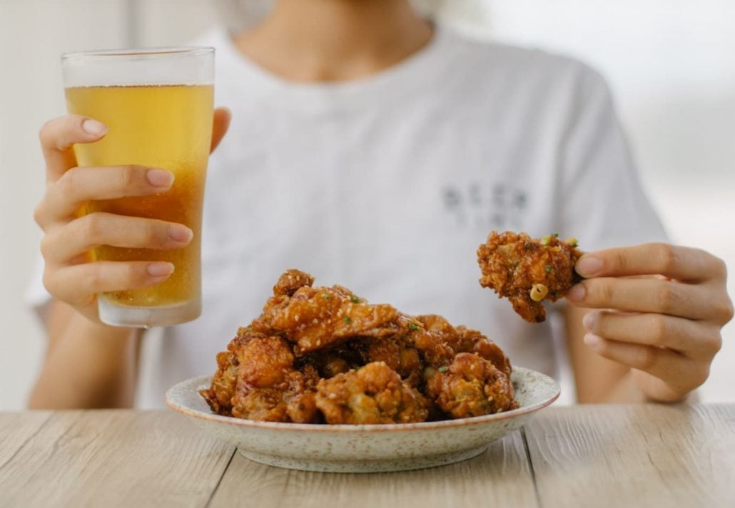 Korean fried chicken