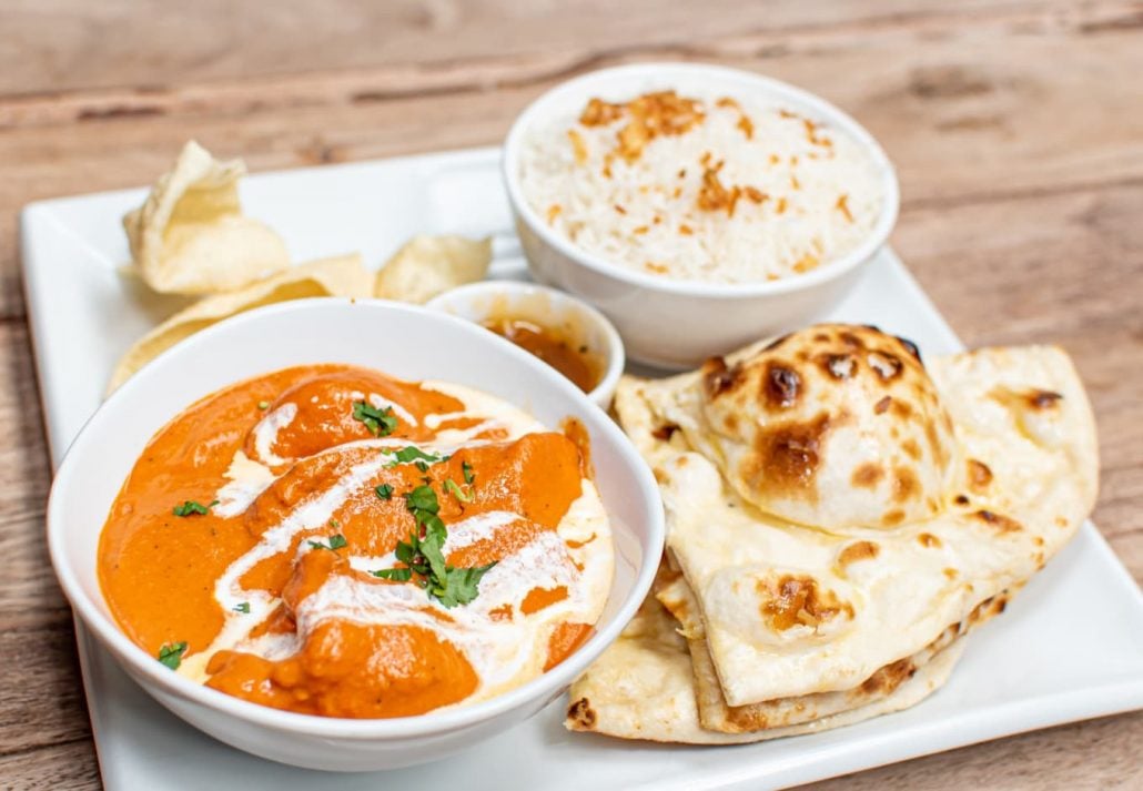 Indian curry dish in a bowl