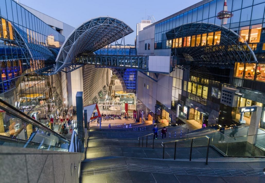 Kyoto Station Building, Japan.