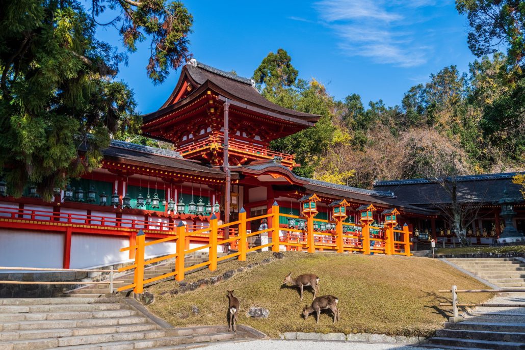 Kasuga Taisha Shrine, Nara, Napan.