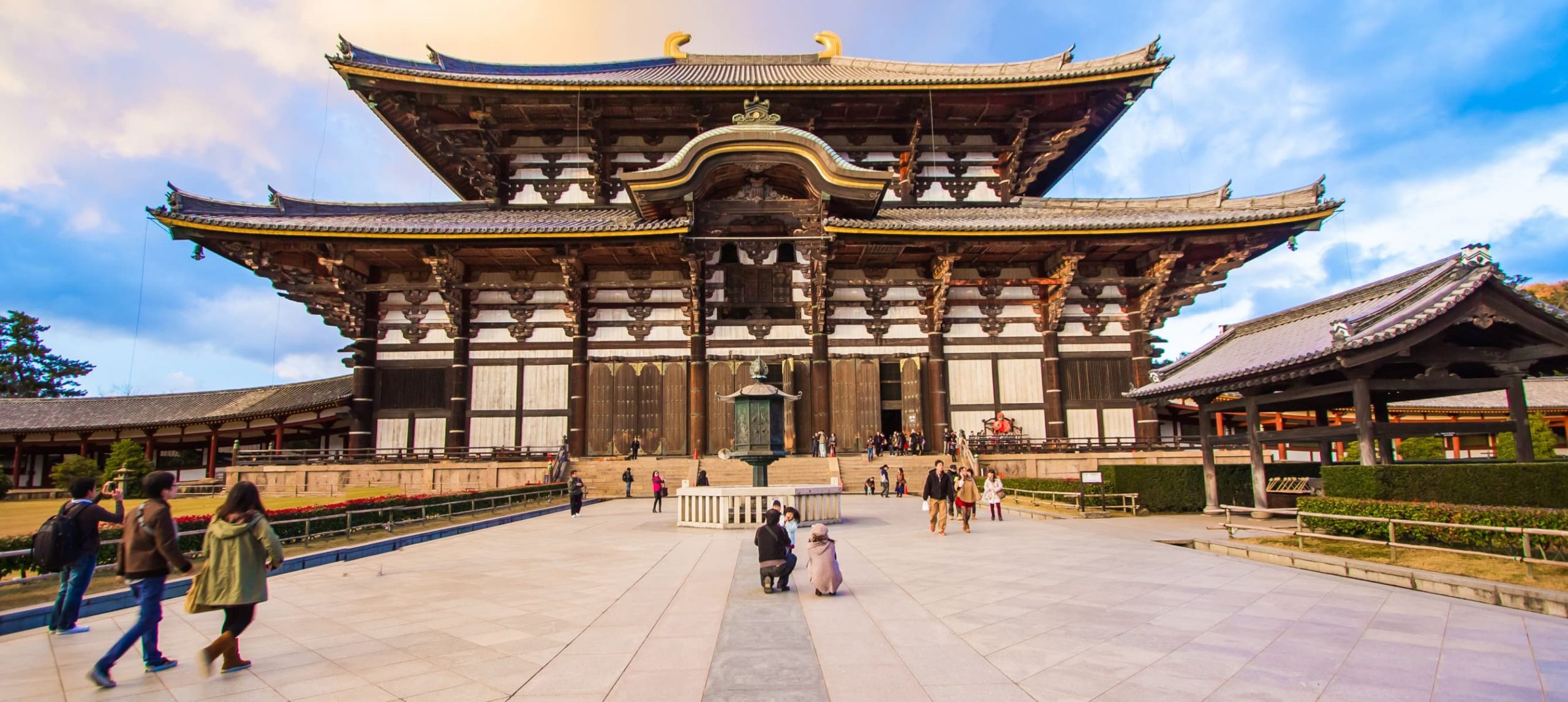 Todaiji Temple, in Nara Japan.