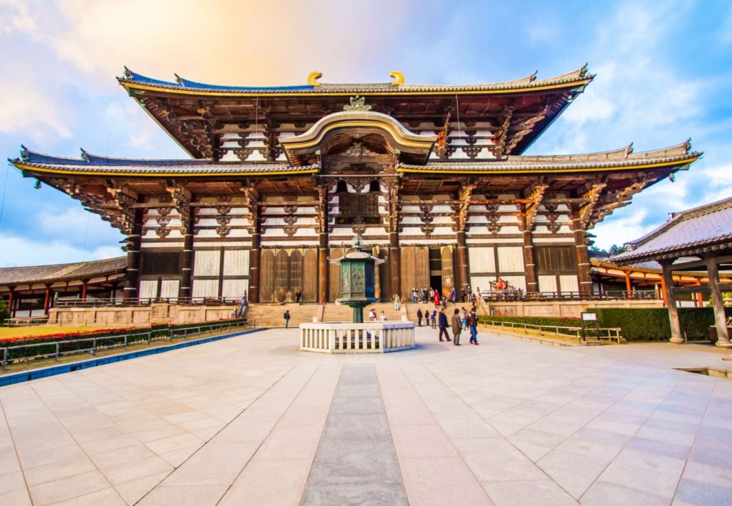 Todaiji Temple, in Nara, Japan.