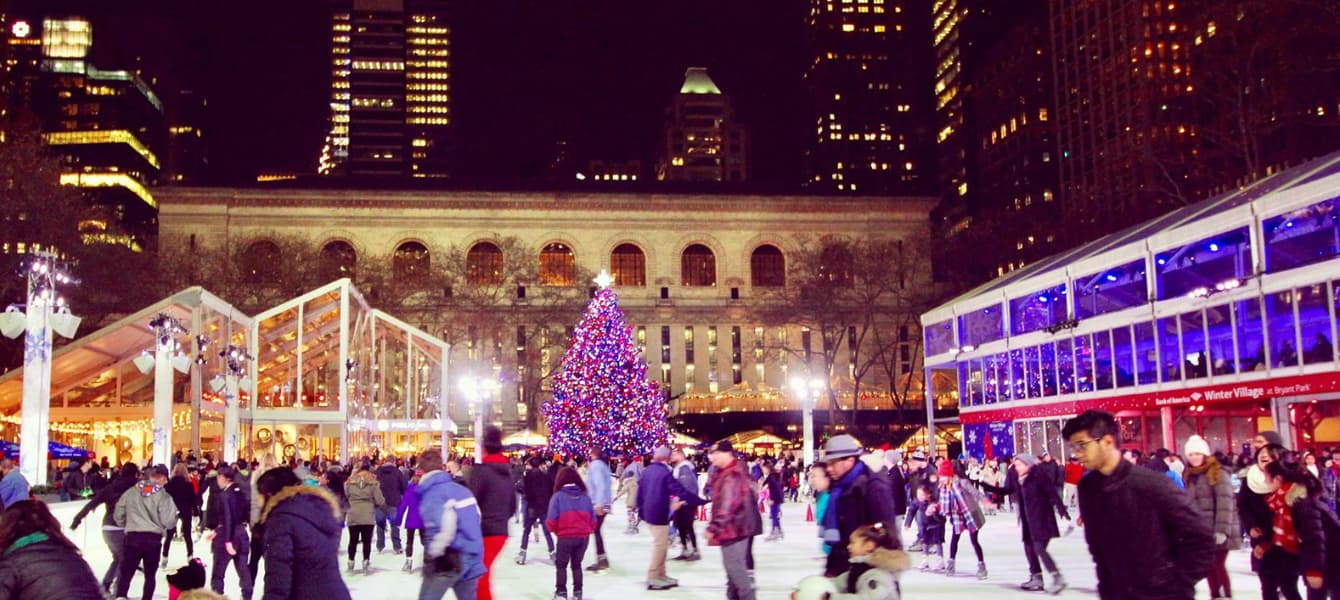 new york christmas ice skating