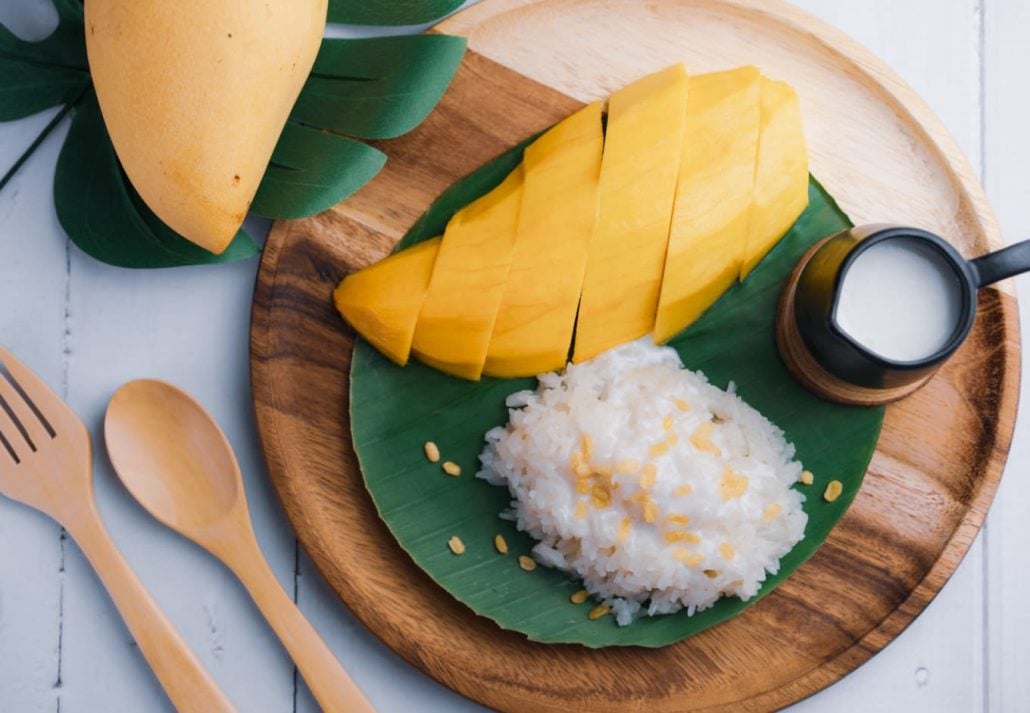 Mango with sticky rice