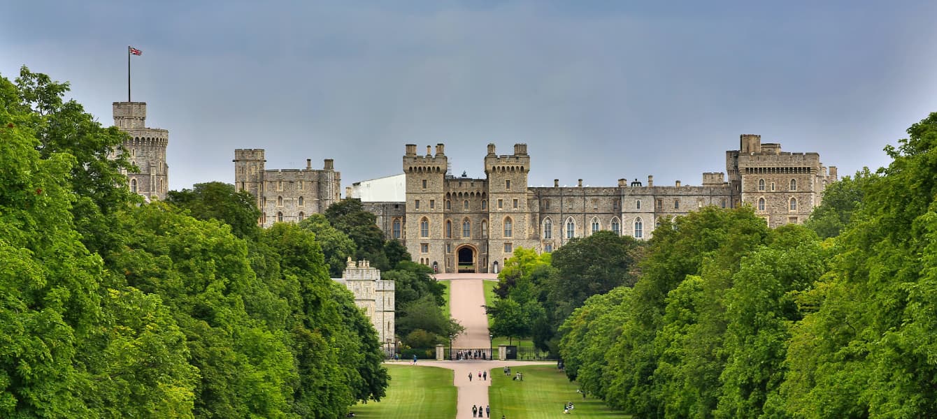 The Windsor Castle, in England.