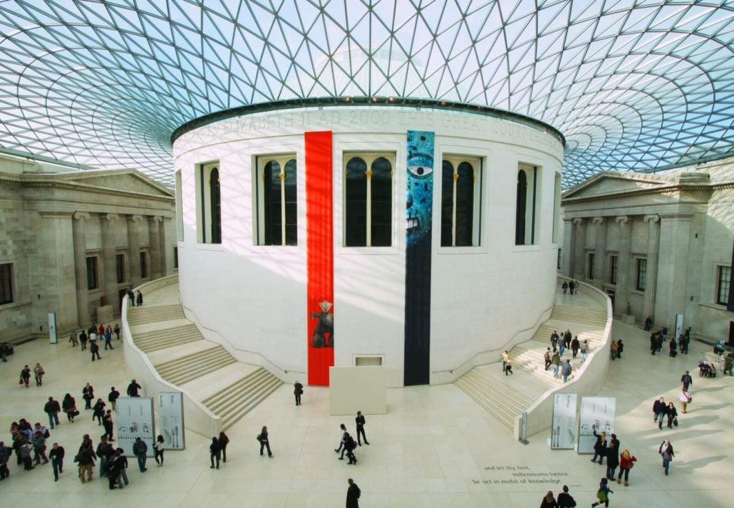 Free museums in London - British Museum, London, UK.