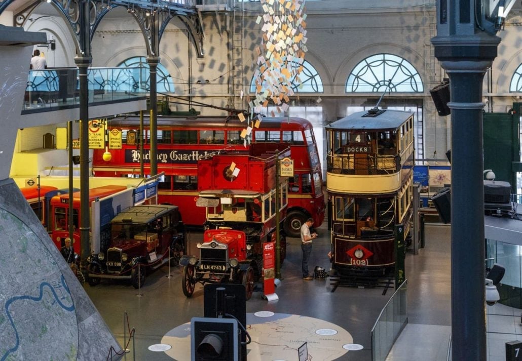 London Museums - London Transport Museum, London, UK.