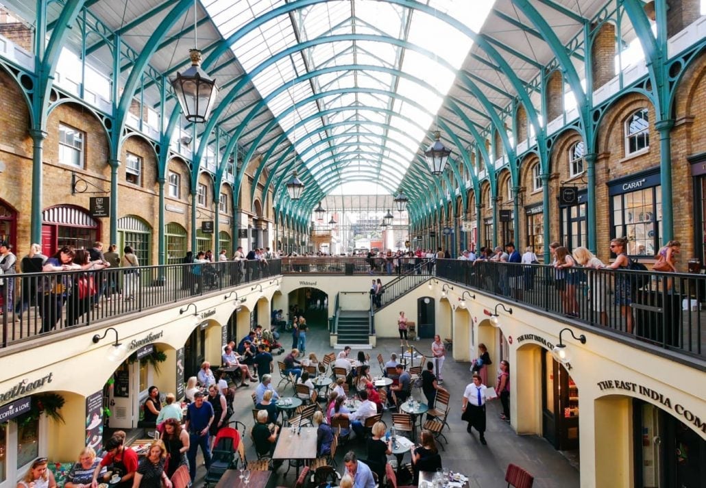 Shopping In London - Covent Garden Market