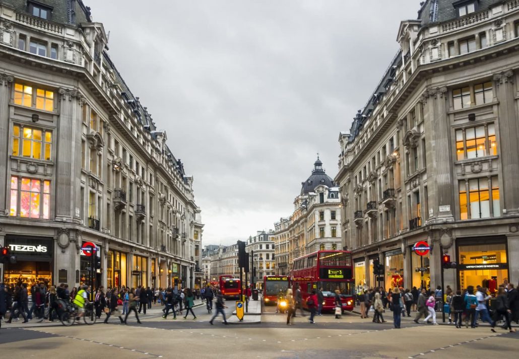 Shopping In London - Oxford Street