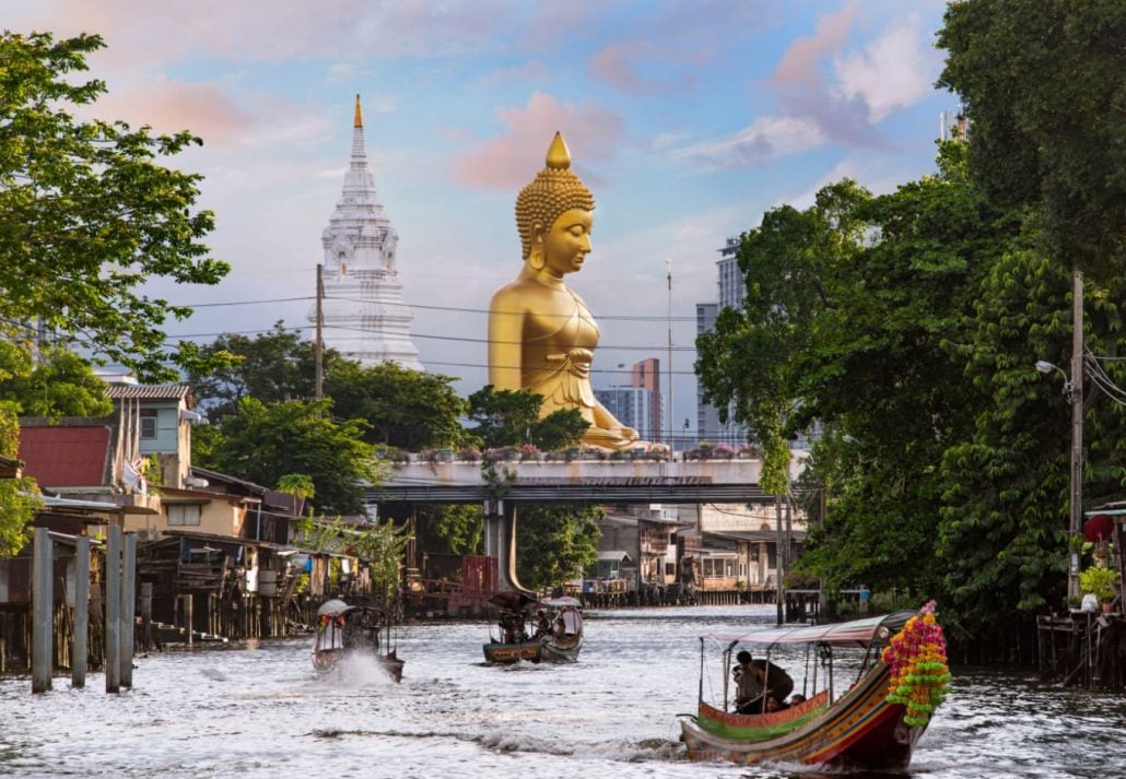 The biggest Buddha in Bangkok