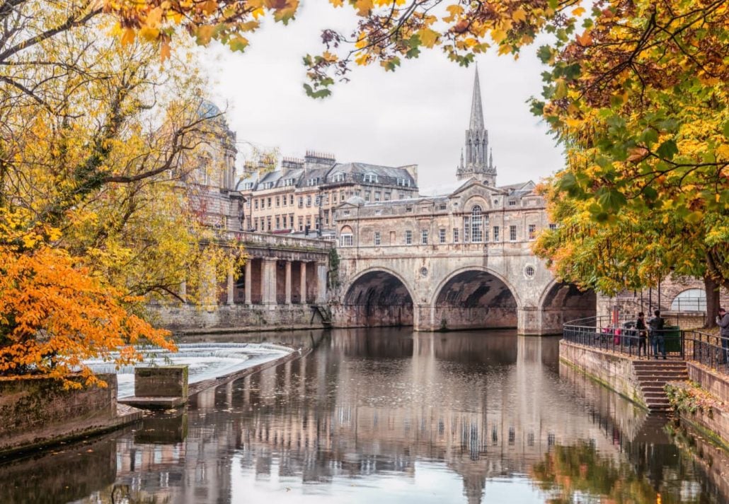 The city of Bath, in England.