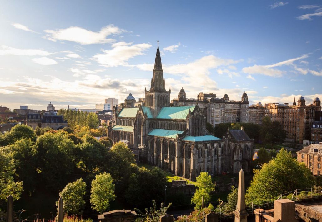 Glasgow Cathedral, in Scotland.