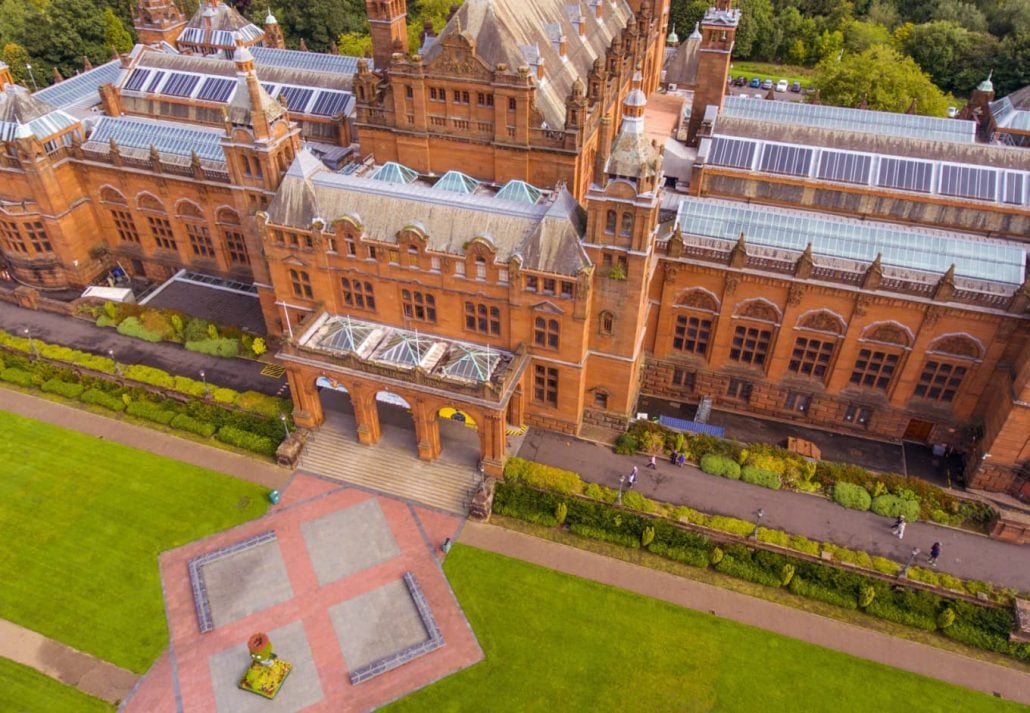 Kelvingrove Art Gallery and Museum, in Glasgow, Scotland.