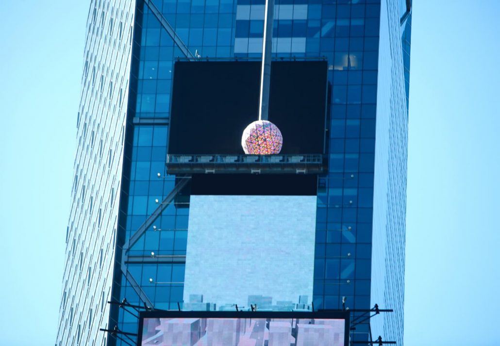 Times square ball drop new year new york