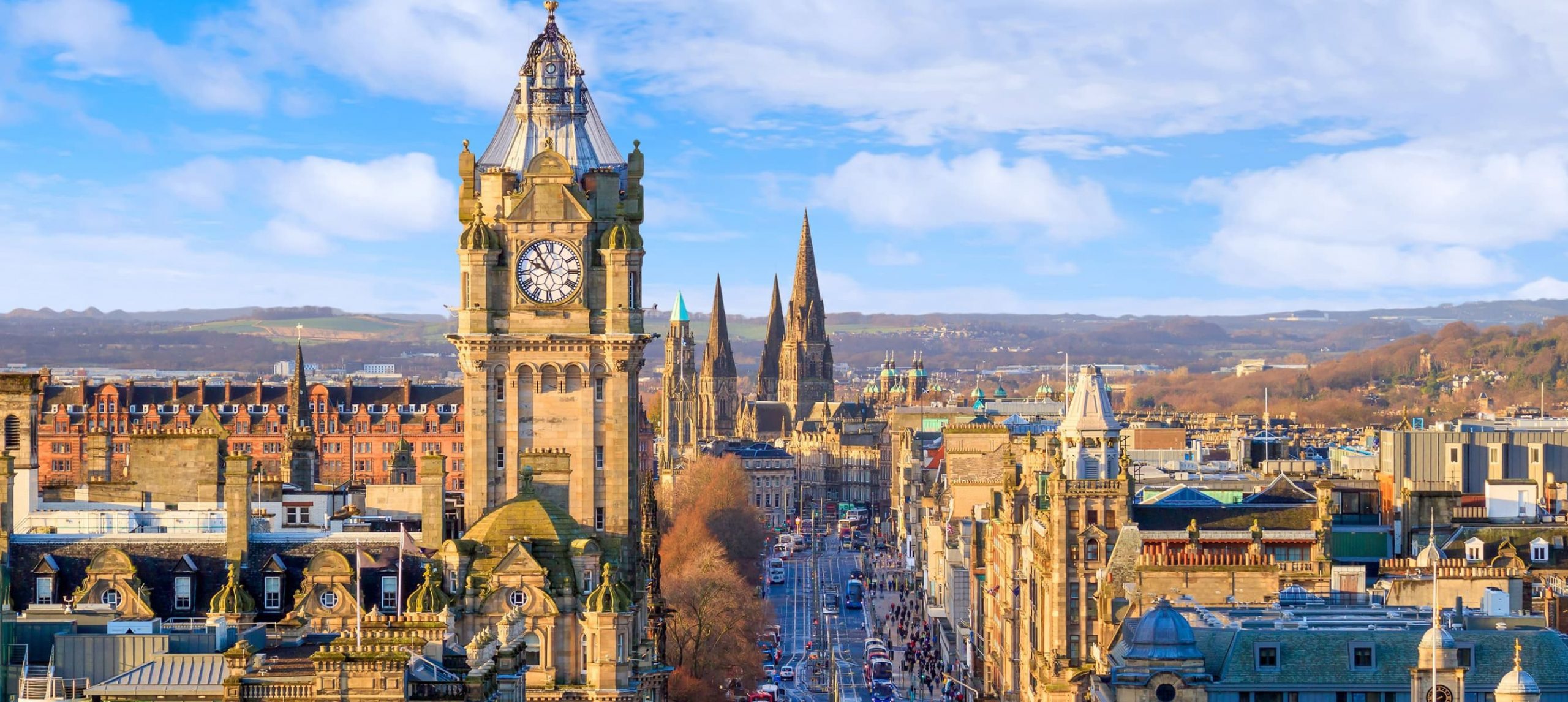 Edinburgh's Old Town, in Scotland.