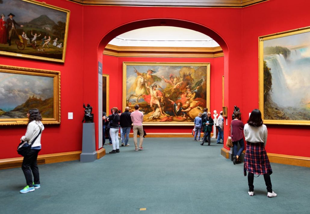 The Scottish National Gallery, Edinburgh, Scotland.