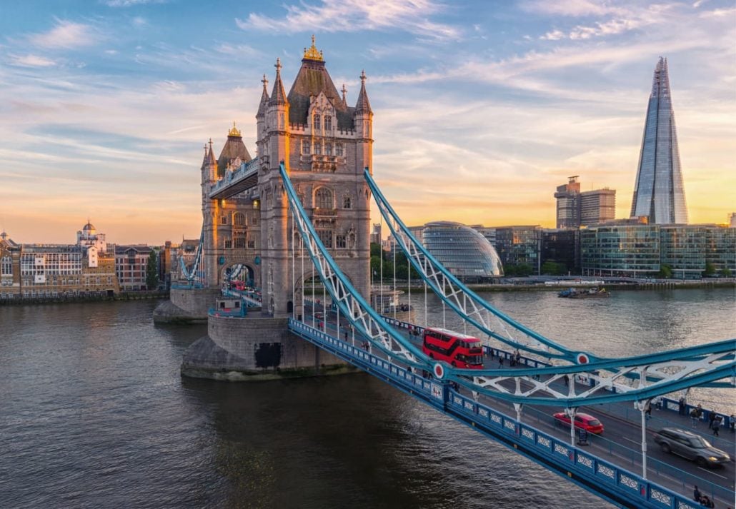 Best Neighborhoods in London - London Bridge, in London, England.