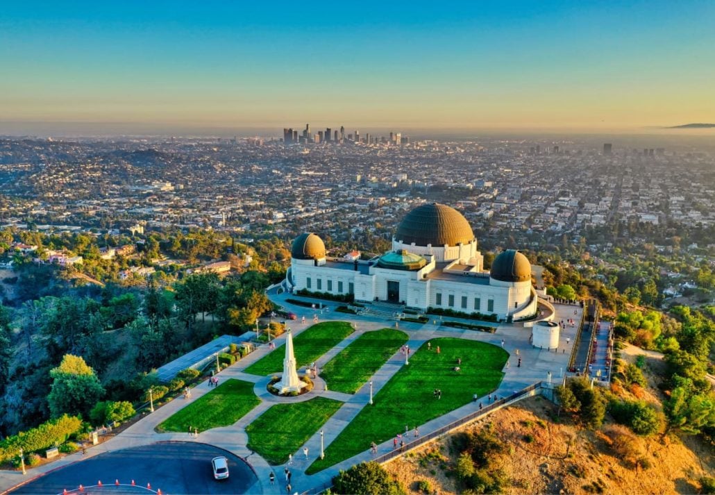 Griffith Observatory in Los Angeles, California, USA.