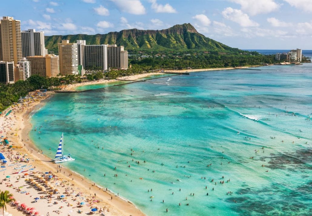 Best beaches in Honolulu - Waikiki Beach