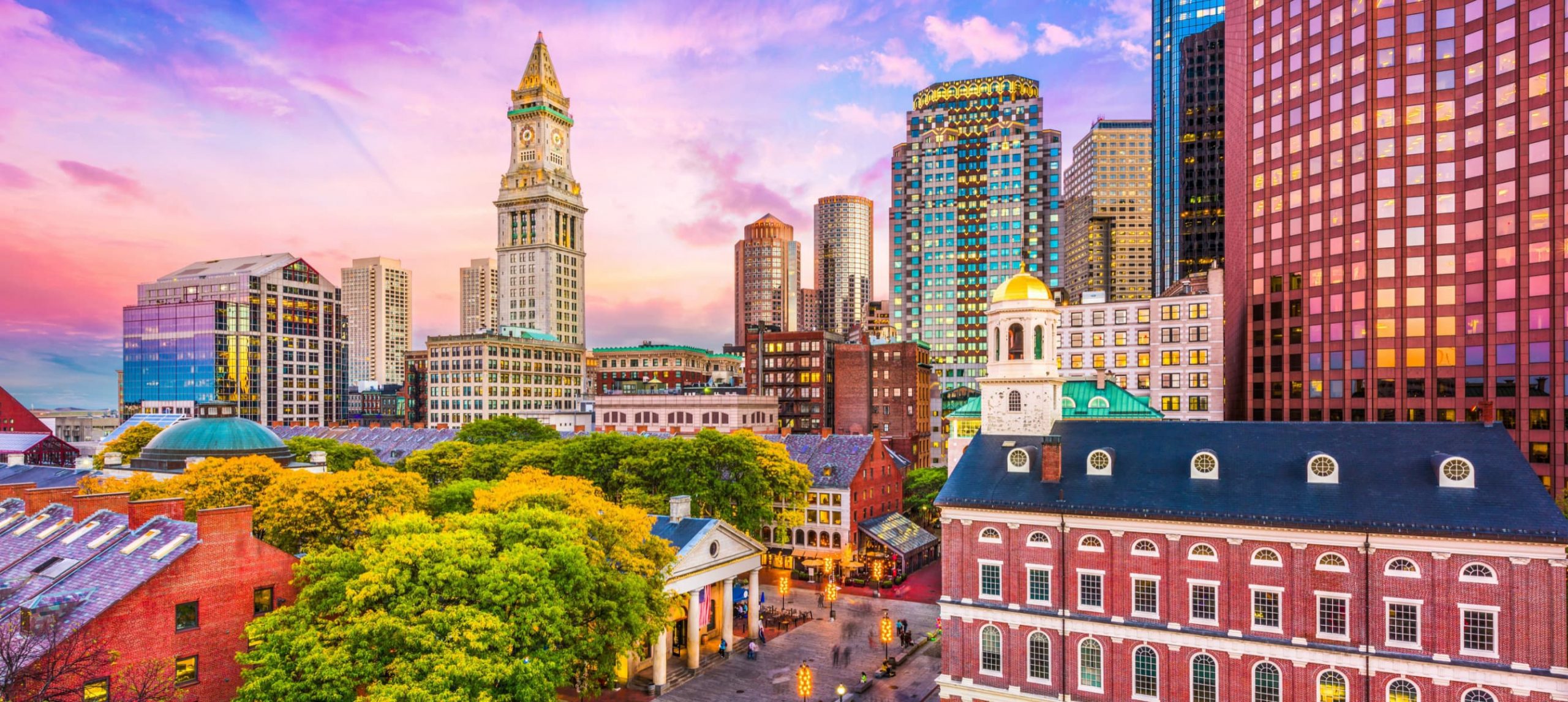 skyscrapers in Boston