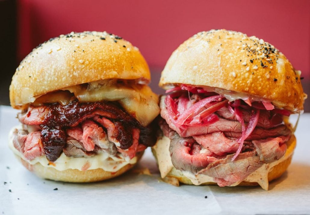 best-restaurants-in-boston-cussers | CuddlyNest Travel Blog ham sandwiches at Cusser's in Boston