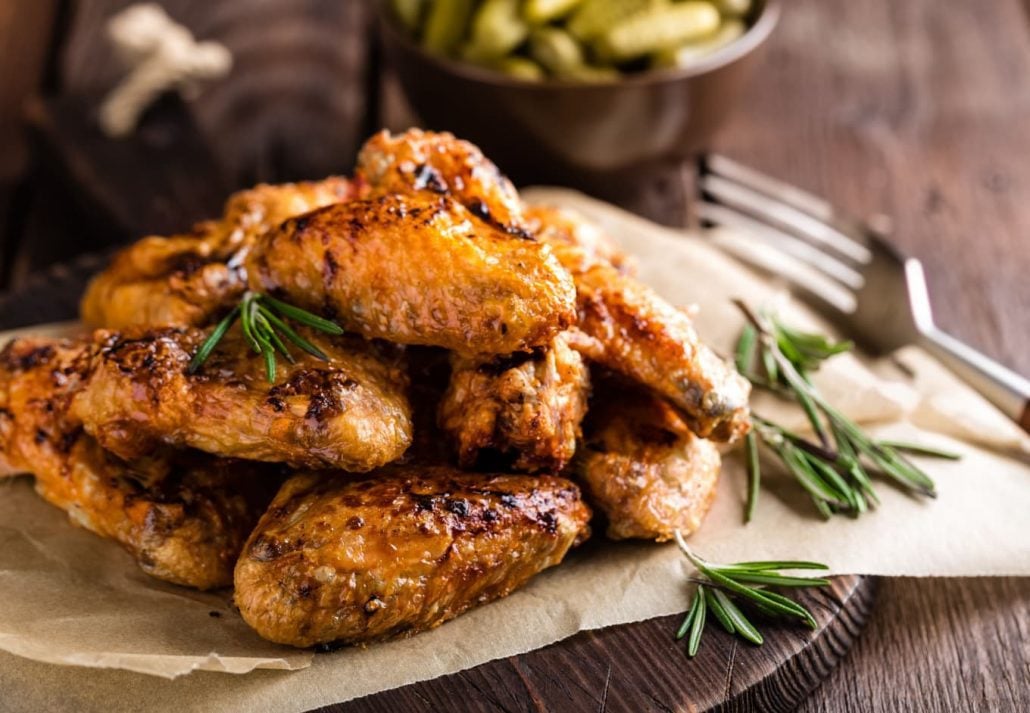 Japanese BBQ chicken wings