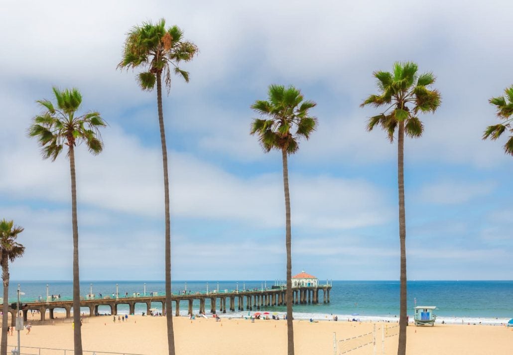 Manhattan Beach, in Los Angeles, California.