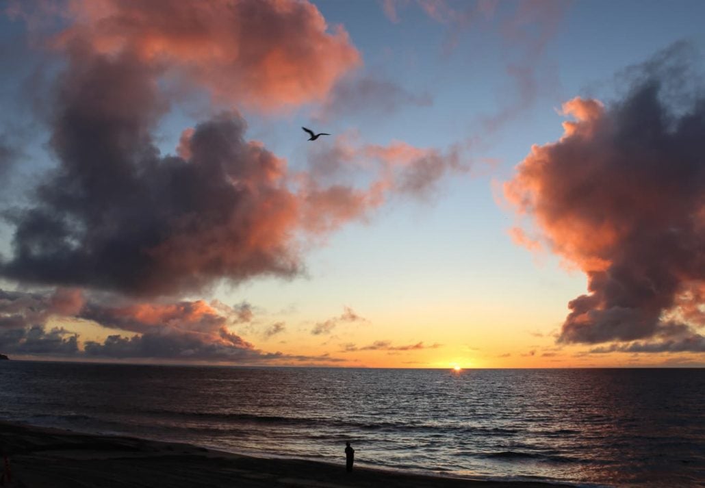 redondo beach los angeles sunset