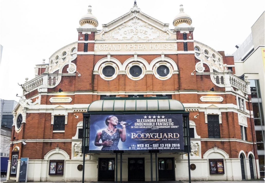 The Grand Opera House in Belfast, Northern Ireland.