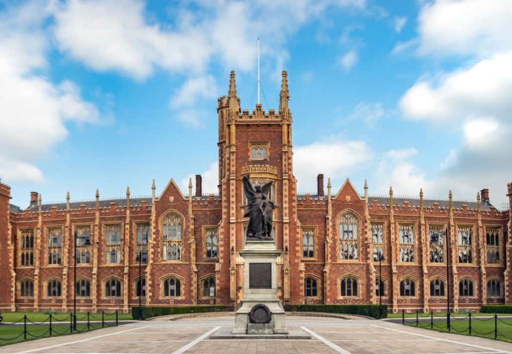 Queen's University Architecture, Belfast, Northern Ireland.