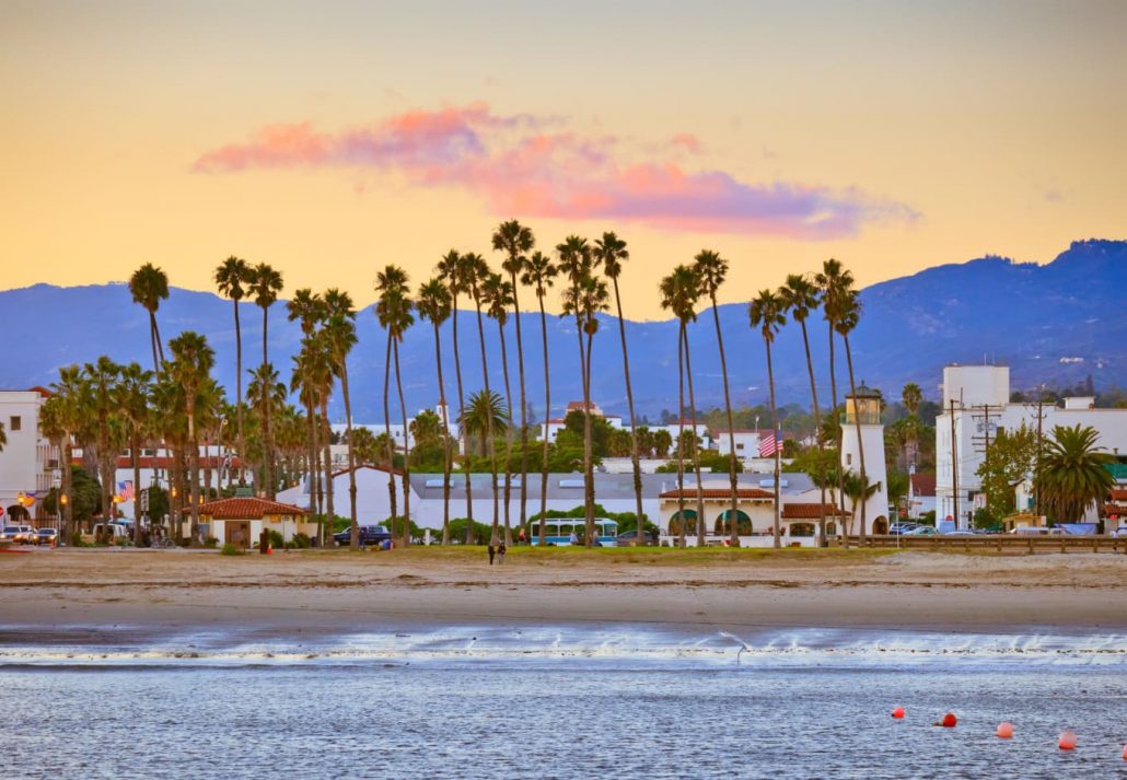  Santa Barbara, California.