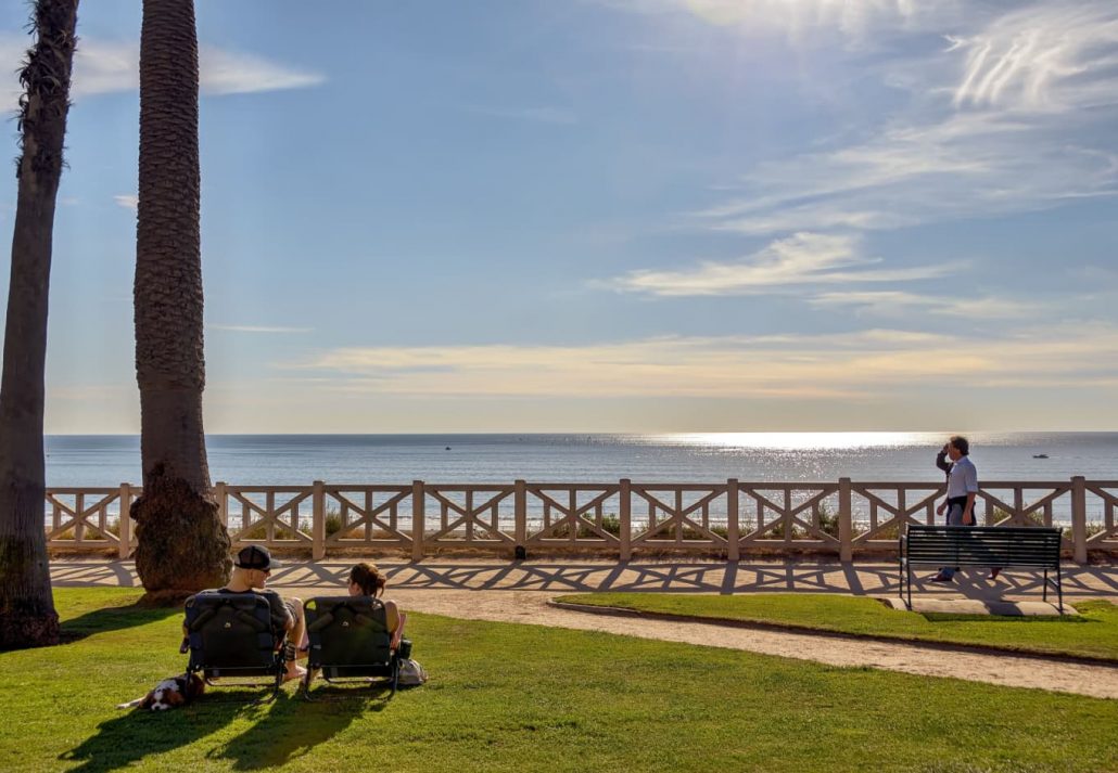 Palisades Park, Santa Monica, California.