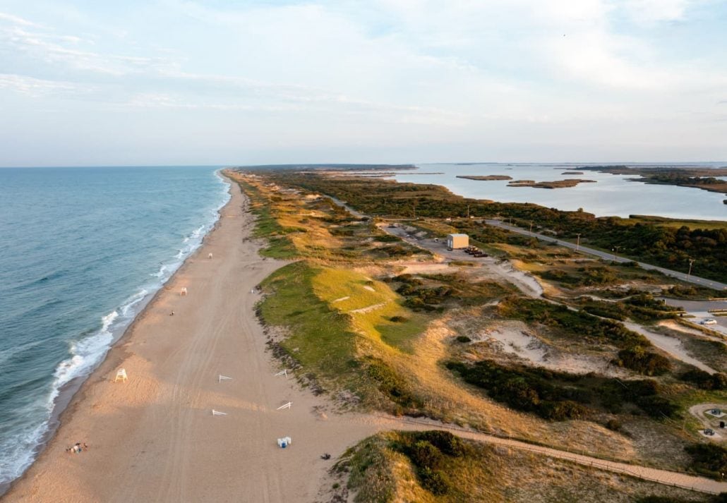 Back Bay National Wildlife Refuge, on Virginia Beach, Virginia.