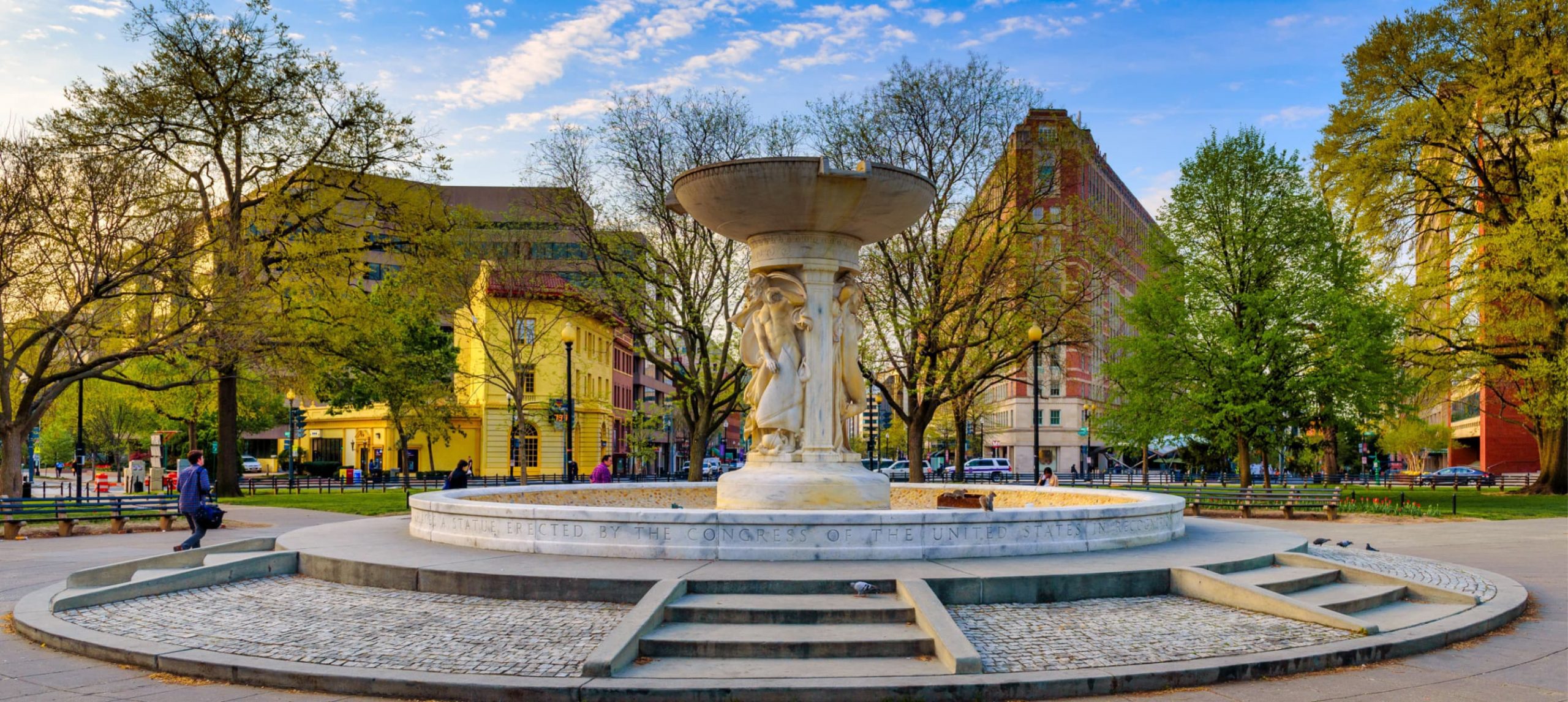 Dupont Circle district in Washington DC