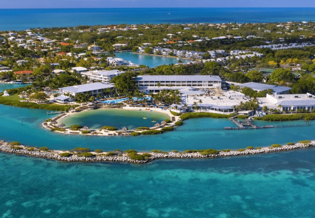 Hawks Cay Resort, in the Florida Keys, USA.