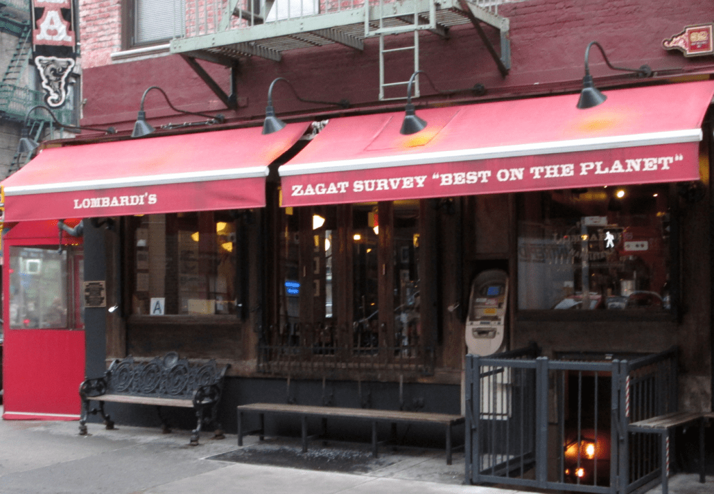 Lombardi's Pizza, NYC.