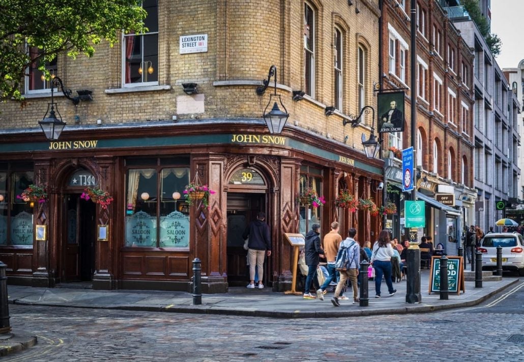 John Snow Pub, London, UK.