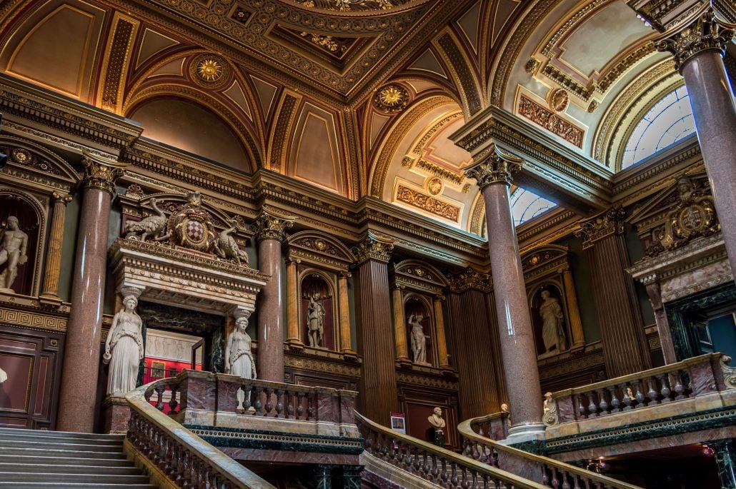 The Fitzwilliam Museum, Cambridge, UK.